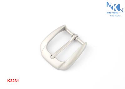 China Reversible Metal Belt Buckle Pearl Color Plating With Lacquer For Belt for sale