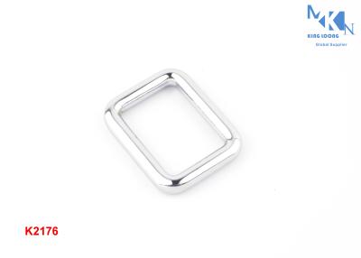 China Polished Bag Making Hardware Simple Style , Professional Metal Buckles For Bags for sale