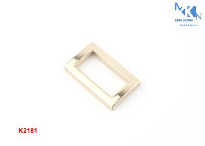 China Customized Design Metal Square Buckle 24mm Inner Size Purse Making Accessories for sale