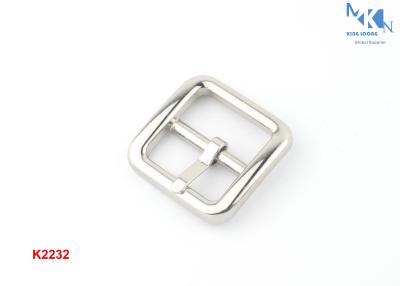 China 2 Inch Wide Belt Buckles , Heel Bar Buckle / Bag Accessories For Bag Making for sale