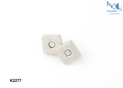 China Pequeño cierre rápido K2277, sujeciones magnéticas del monedero del monedero de la forma cuadrada en venta