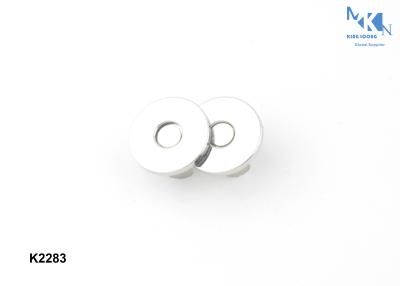 China Ultrathin Half Cover Magnetic Button Closure , Handbag Clasps And Closures for sale