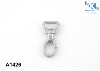 China Silver Swivel Snap Hook Heavy Duty / Durable Swivel Eye Snap Hook for sale