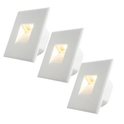 China IP54 3W Concrete Recessed LED Wall Light Waterproof For Retail Shop for sale