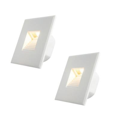 China ROHS 2700K Recessed Indoor Stair Lights , Multi Scene Recessed Wall Light Fixtures for sale