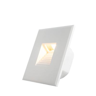 China 4W Aluminum Recessed Wall Lights Indoor , Multipurpose Stair Wall Lamp for sale