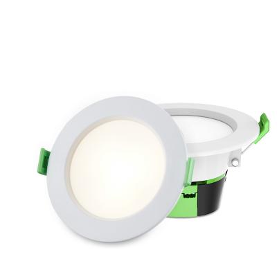 China Dimmable 9W CCT Downlight LED , IP44 Waterproof Recessed Down Light for sale