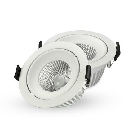 China 95Ra Flicker Free Recessed Adjustable Downlight , Anti Glare LED Dimmable Down Lights for sale