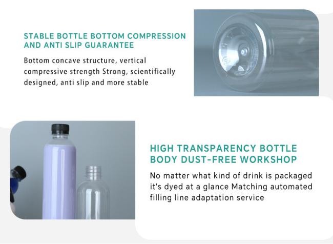 PET Bottle design features