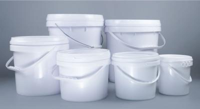 China White Plastic Barrel Drums For Industrial High Capacity Storage Containers à venda