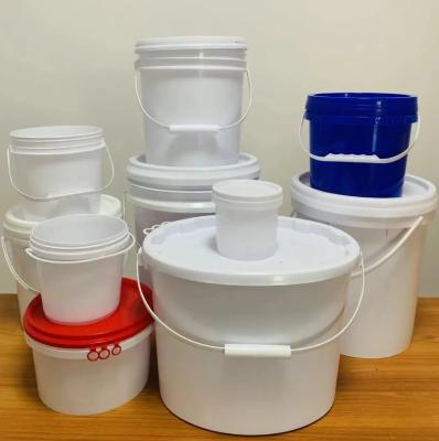 China White PP / HDPE Material Chemical Bucket for Chemical Storage en venta