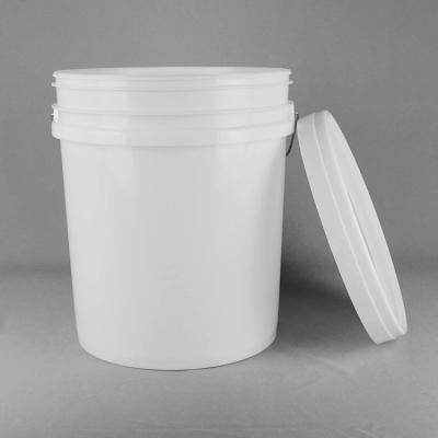 China Food Safe Leak Proof 7 Gallon Plastic Pail 25L Plastic Bucket With Lid for sale