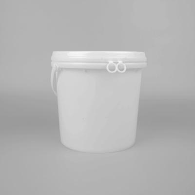 Round Plastic Bucket Packaging Container Food Grade Plastic Drum Seal Paint  Pail Buckets with Handle - China Plastic Barrel, Plastic Containers