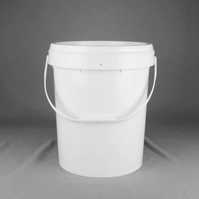 China Food Storage 5 Gallon Plastic Buckets Heat Transferprinting With Lid for sale