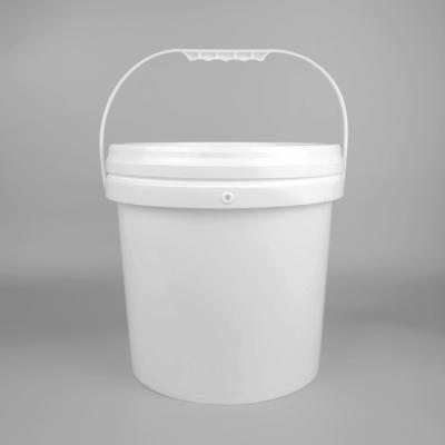 China 10kg Round Plastic Bucket for sale