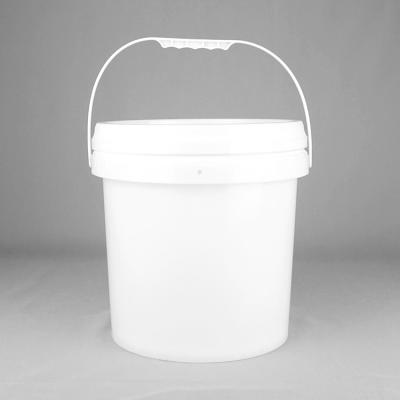 China 10L 25*23*27cm Portable Plastic Bucket With Lid Food grade PP for sale