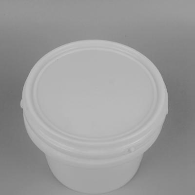 China Screen Printing Round Plastic Bucket 1200ml For Toys Brushes Paints for sale