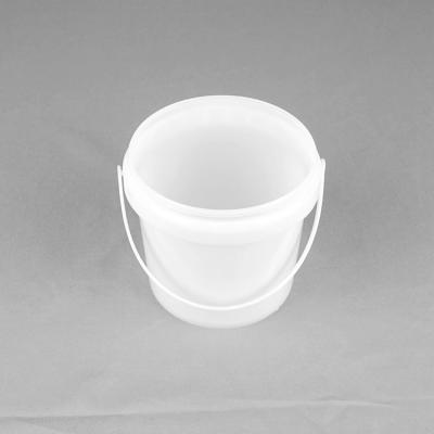 China SGS Certified 1 Liter Clear Plastic Bucket Food Storage Container for sale