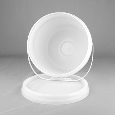 China Cubeta plástica redonda vazia de 10 litros cubeta plástica de 3 galões com tampa à venda