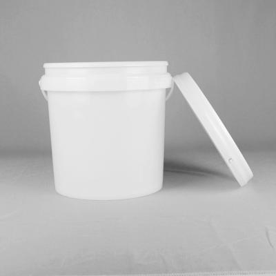 China Food Grade White Round Plastic Oil Bucket 10L 3 Gallon For Packaging for sale