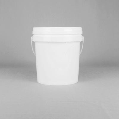China Food Grade PP Material 1 Gallon Bucket With Lid And Handle for sale