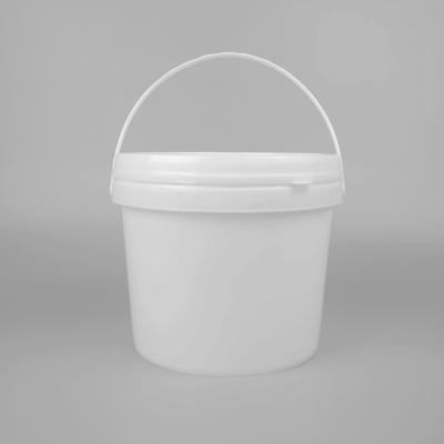 China Food Grade PP Plastic Ice Cream Pails 1 Gallon 4L For Candy for sale