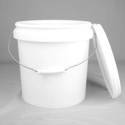 China 25cm DIA Transparent Plastic Bucket 10 Litre Clear Bucket For Food for sale