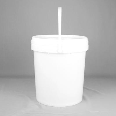 China 28cm Dia 17L Plastic Paint Bucket Paint Pail With Lid Food Grade PP for sale
