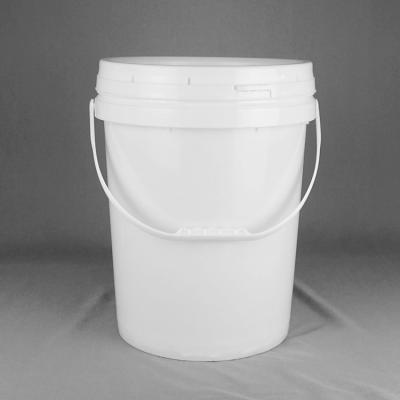 China 18L 20L Food Safe Five Gallon Buckets Leak Proof  For Car Washing for sale