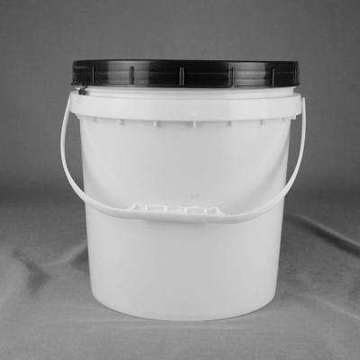 China 8 Ltrs Tool Storage Bucket Food Storage Buckets With Screw On Lids for sale