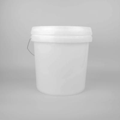 China OEM Service Empty Plastic Paint Buckets 15 Ltr Paint Bucket With Lid And Handle for sale
