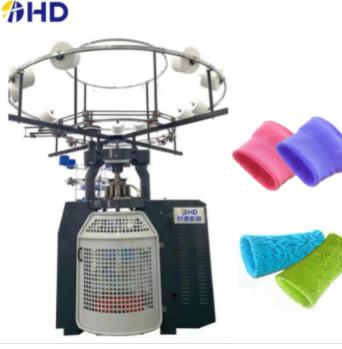 China Circular knitting machine for knit rib cap hat Fully computerized operation High speed for sale