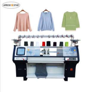China Jacquard textile computerized 9G 52 inch hat and scarf making machine knitting for sale