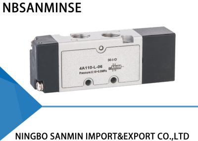 China YPC Type 5 Port 3 Way Solenoid Valve Pneumatic Sanmin 4A 100-L Series for sale
