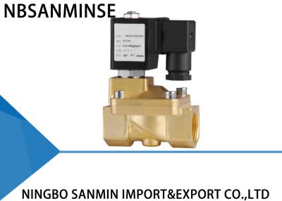 China Custom PM 2 / 2 Way Brass Solenoid Valve Latching Solenoid Valve For Gas for sale