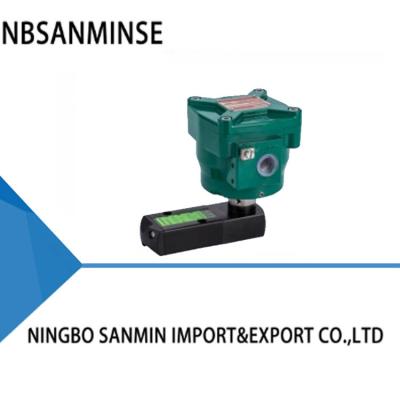 Китай Тип одиночный тип плиты SANMIN взрывозащищенный рукава клапана скольжения электрического контроля 0.2-1.0Mpa NBR+PUR CT6 60°C 3.6W-DC24V продается