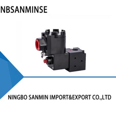 中国 SANMIN 2の位置3の方法直動式耐圧防爆電磁弁0-1.0Mpa HNBR+PURのシールの内部直接作用 販売のため
