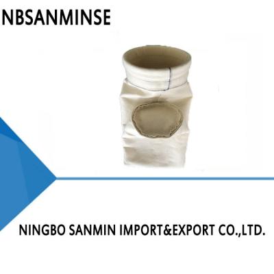 China PPS PTFE Composite Needle Felt Dust Filter Bag Customized Diameter Length Dust Proof Baghouse filter bags for sale
