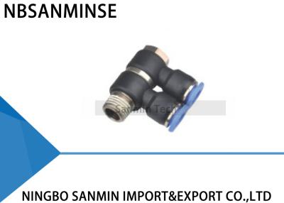 China Schwenker-Druckluft-Schlauch-Verbindungsstück-Fluss PHT 2 Universalitäts-360 bearbeitet pneumatische doppelte Banjo-Installationen Sanmin zu verkaufen