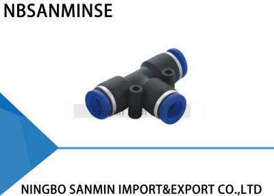 China PGT Reducer Connecting Plastic Pneumatic Push In Plastic Reducer Fitting Tube Sanmin for sale