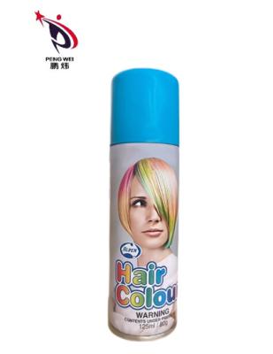 China Pulverizador de cabelo prático unisex provisório, tintura de cabelo lavável do pulverizador 125ml à venda