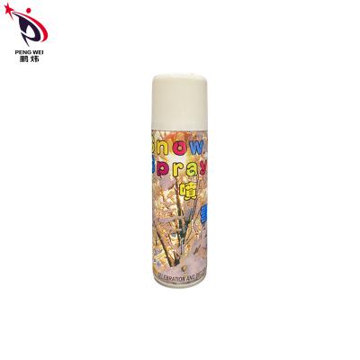 China MSDS Multifunction Artificial Snow Spray Can Harmless Practical Taiwan Snow Spray for sale