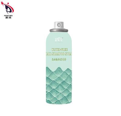 China Tin Unisex Instant Quick Dry Hair Spray Shampoo Odorless Washable for sale