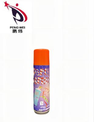 China Harmless 250ML Party Silly String , Multifunctional Celebration Silly Spray for sale