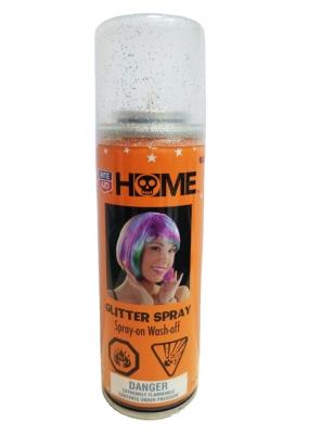 China MSDS Practical Hair Spray With Glitter , Nontoxic Silver Glitter Hair And Body Spray for sale