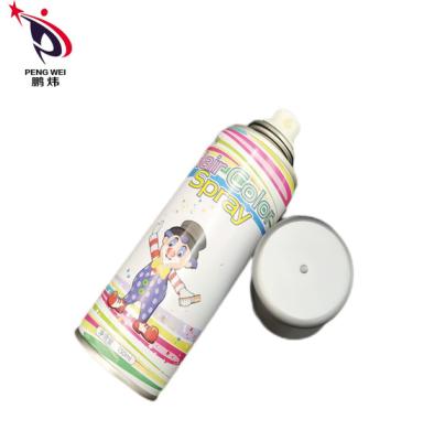 China ISO9001 Dye Hair Color Sprays Practical Smudgeproof Washable Color Hair Spray for sale