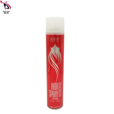 China Tinplate Durable Quick Dry Hair Spray Smudgeproof Washable 420ml for sale