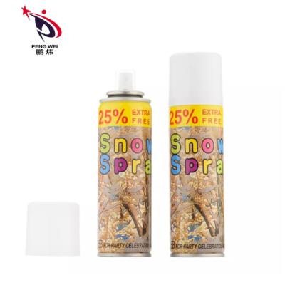 China CE Multicolor Fake Taiwan Snow  Spray , Harmless Snow Spray For Wedding for sale