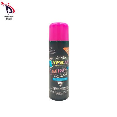 China 100g Multicolor Washable Chalk Spray , Odorless Pink Chalk Paint Spray for sale
