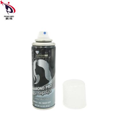 China TRA Practical Hairspray For Glitter , Nontoxic Rainbow Glitter Hair Spray for sale